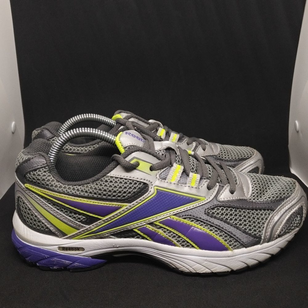 Reebok Reserve Collection Classic Trainers Women's Size‎ 10 Grey, Purple